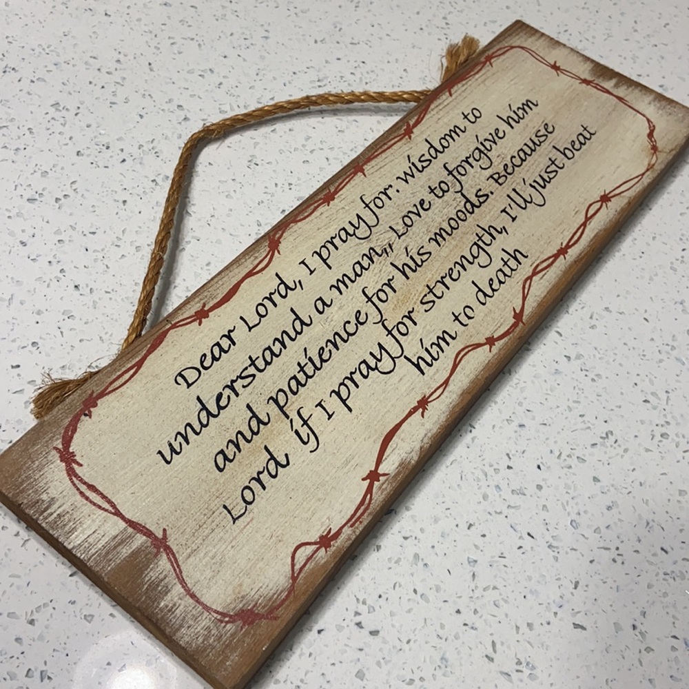 Funny Decorative Sign - Picture 2 of 3